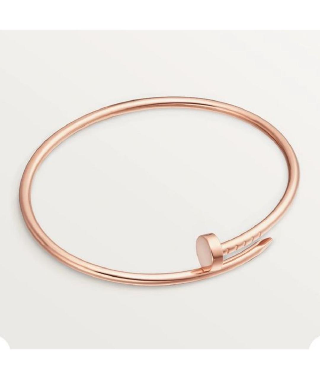 CARTIER Золотой браслет из розового золота, фото 5