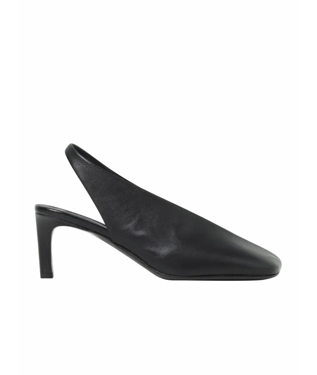 JIL SANDER Черные туфли, фото 1