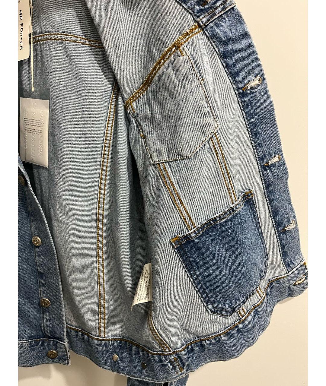 ACNE STUDIOS Синяя деним куртка, фото 2