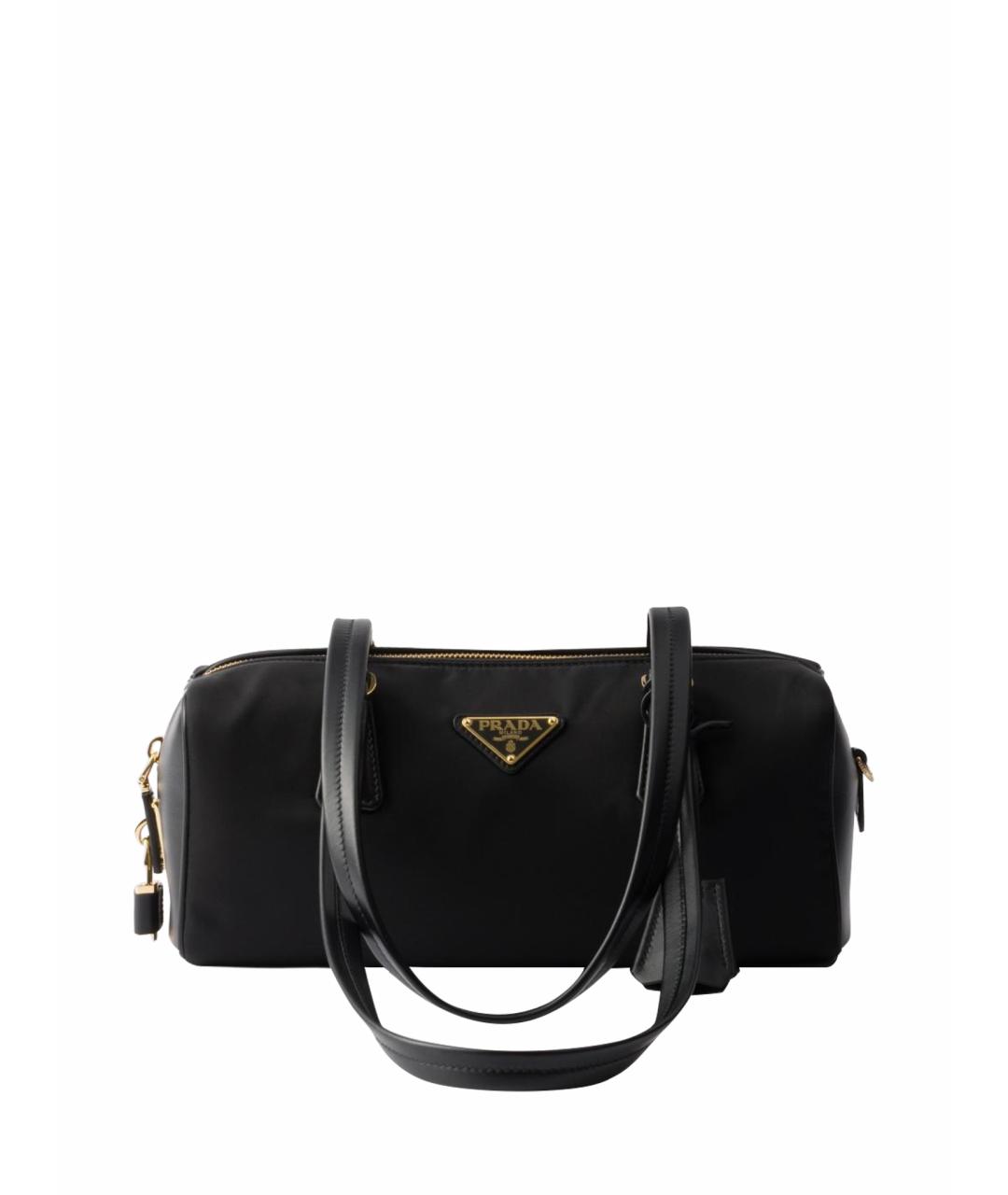 PRADA Черная синтетическая сумка через плечо, фото 1