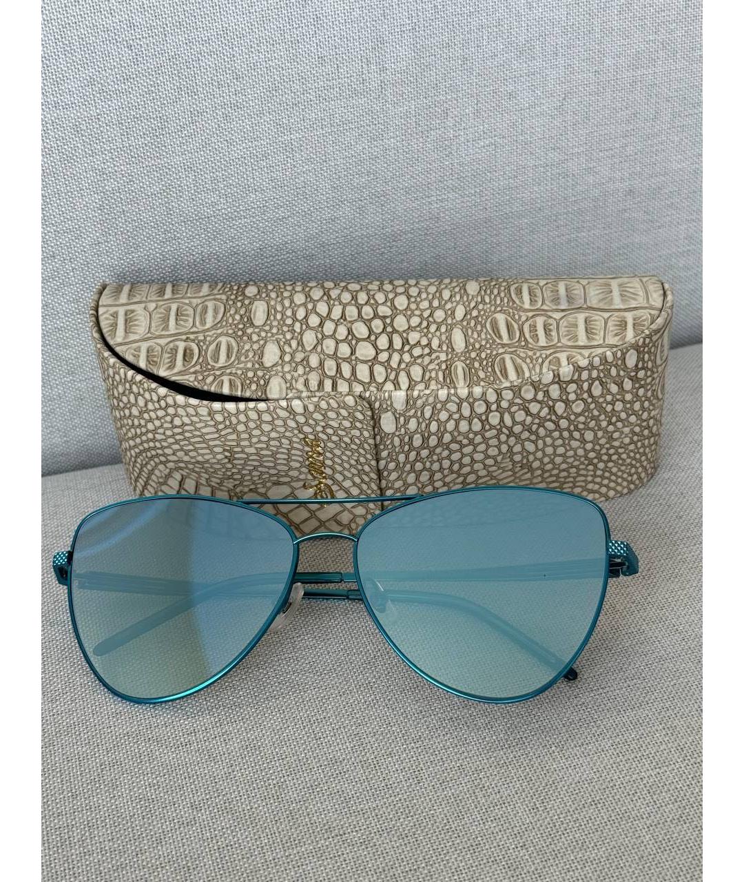 SAMA EYEWEAR Голубые солнцезащитные очки, фото 8