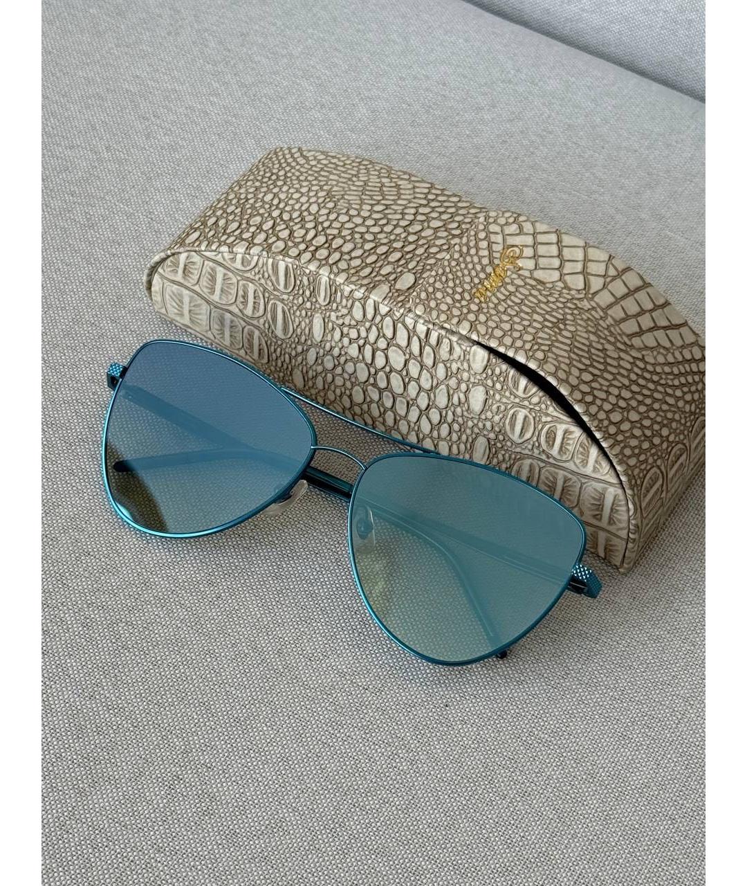 SAMA EYEWEAR Голубые солнцезащитные очки, фото 6