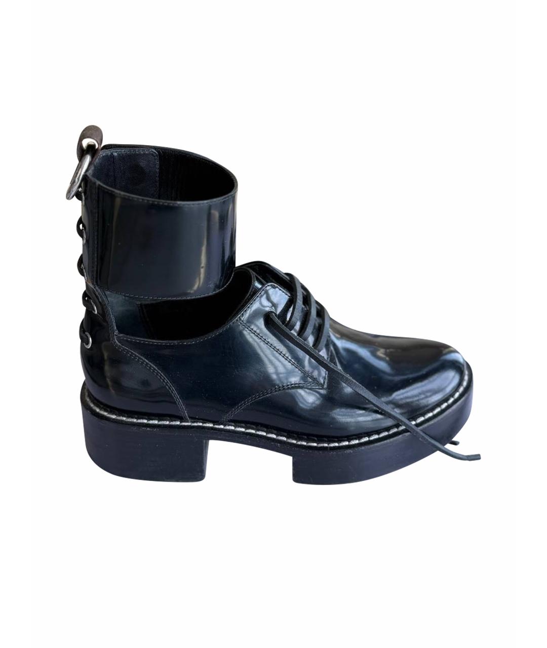 LOUIS VUITTON Черные сапоги, фото 1
