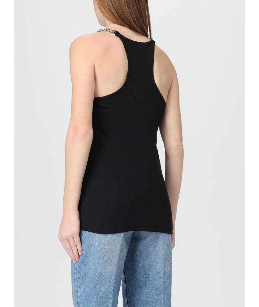 STELLA MCCARTNEY Черная майка, фото 4