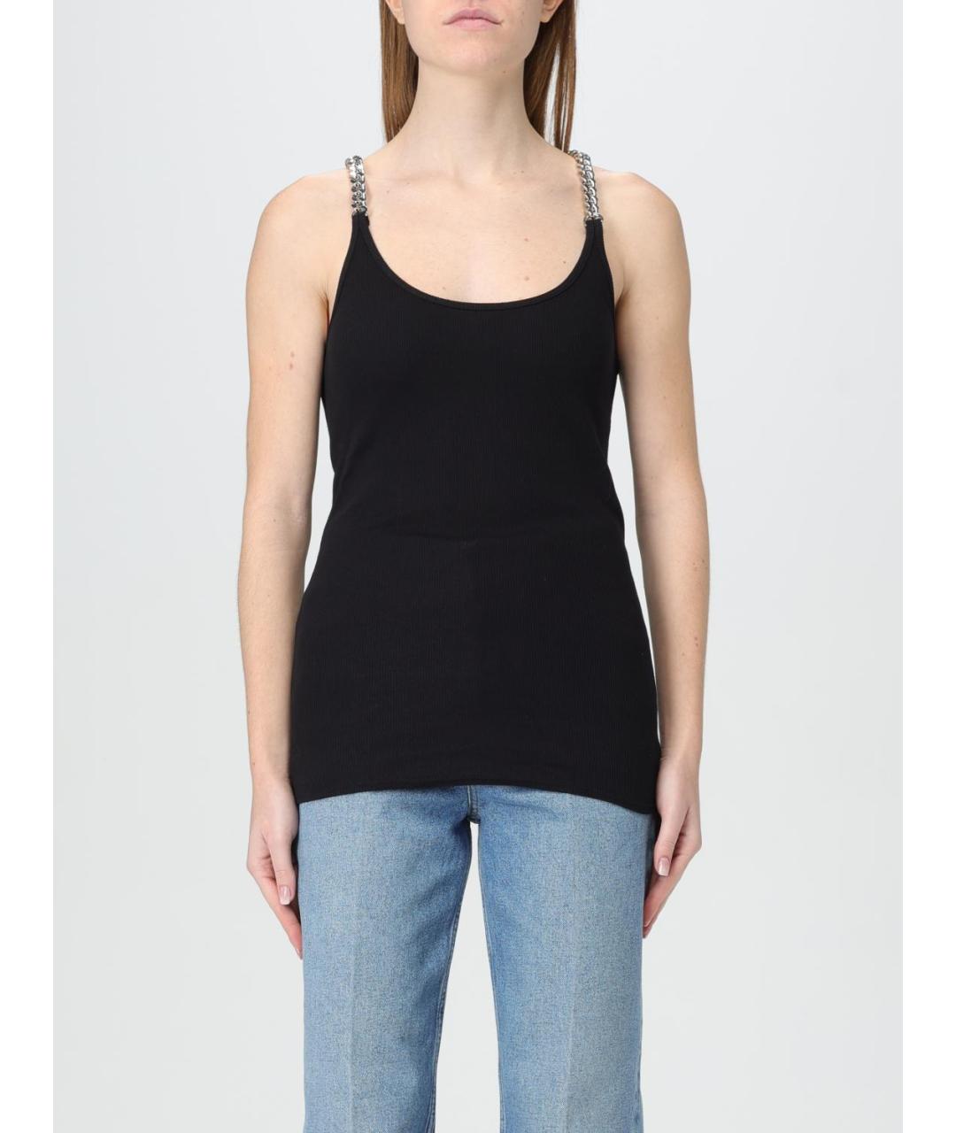 STELLA MCCARTNEY Черная майка, фото 2