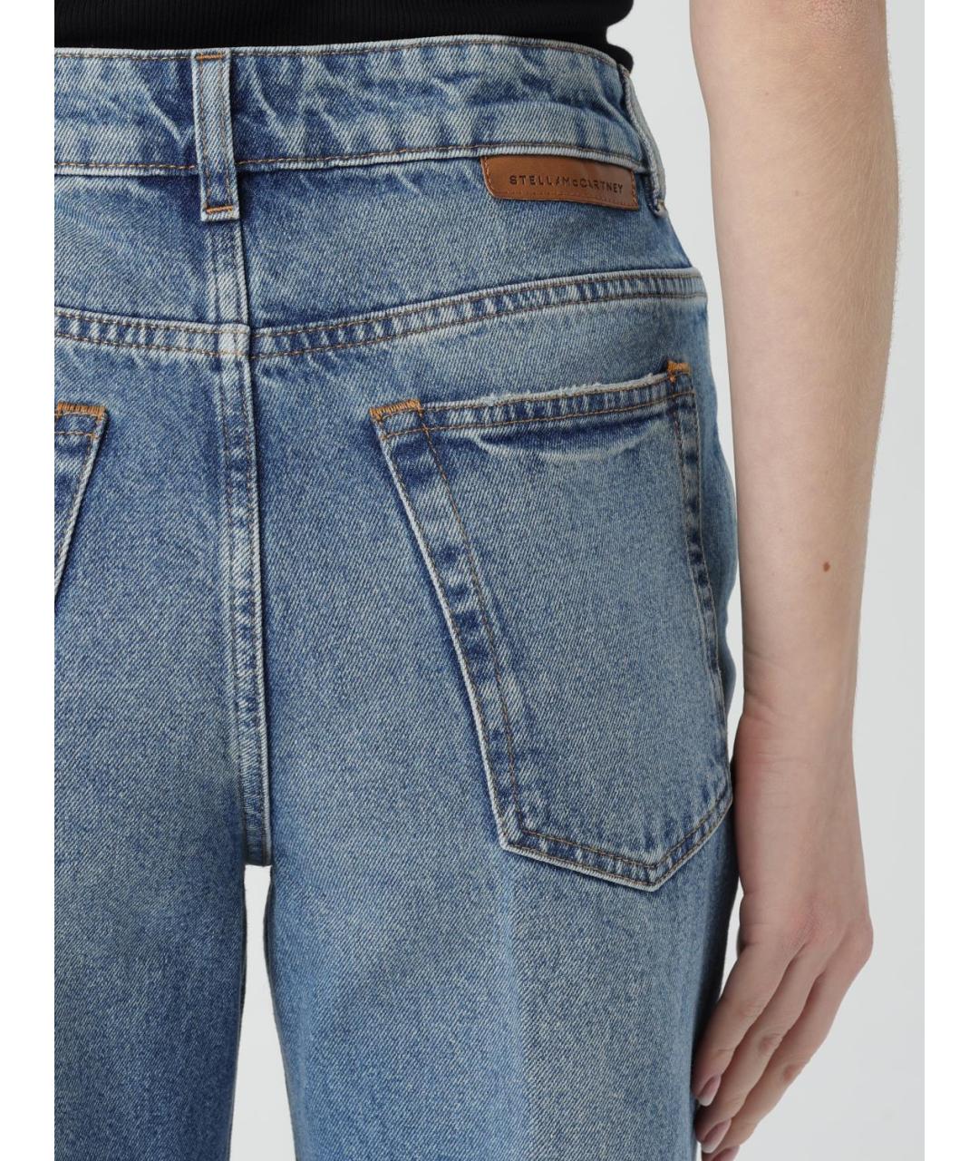 STELLA MCCARTNEY Синие прямые джинсы, фото 5