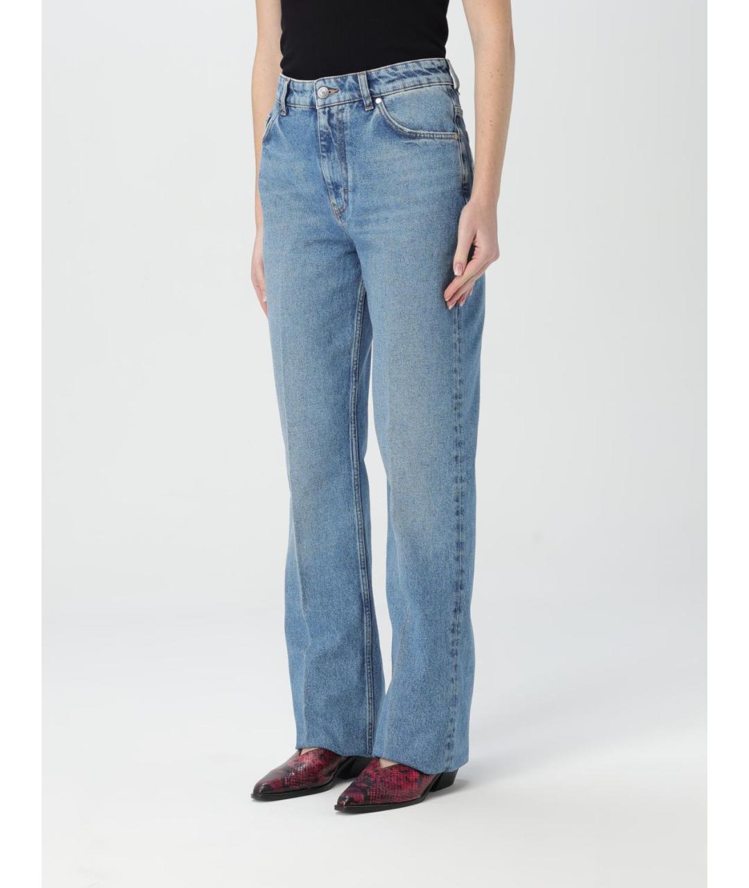 STELLA MCCARTNEY Синие прямые джинсы, фото 4