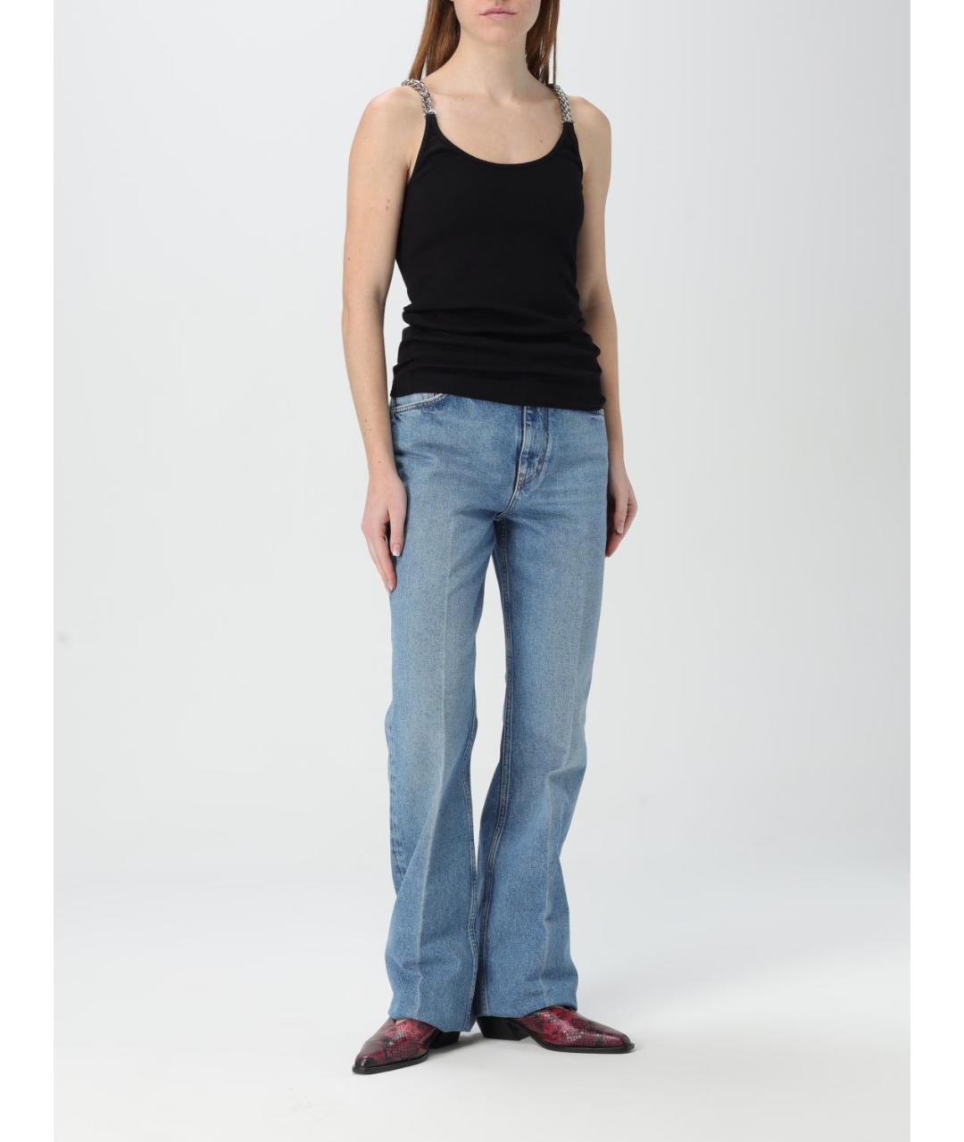 STELLA MCCARTNEY Синие прямые джинсы, фото 2