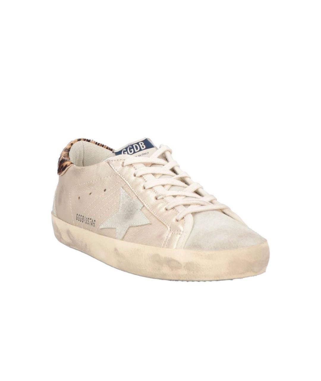 GOLDEN GOOSE DELUXE BRAND Кожаные кеды, фото 2