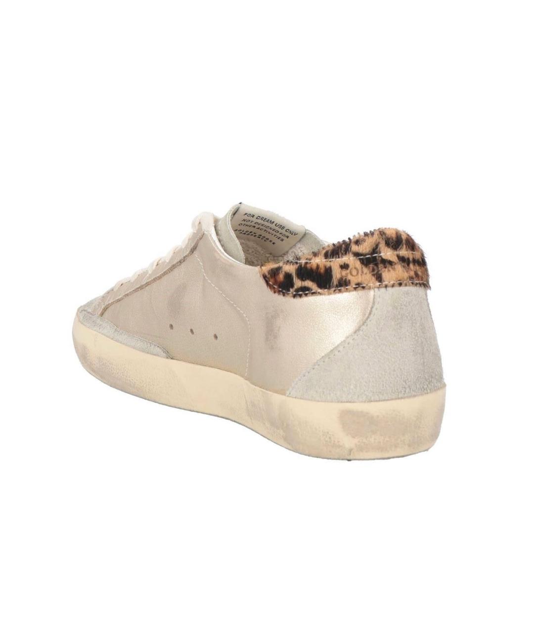 GOLDEN GOOSE DELUXE BRAND Кожаные кеды, фото 4