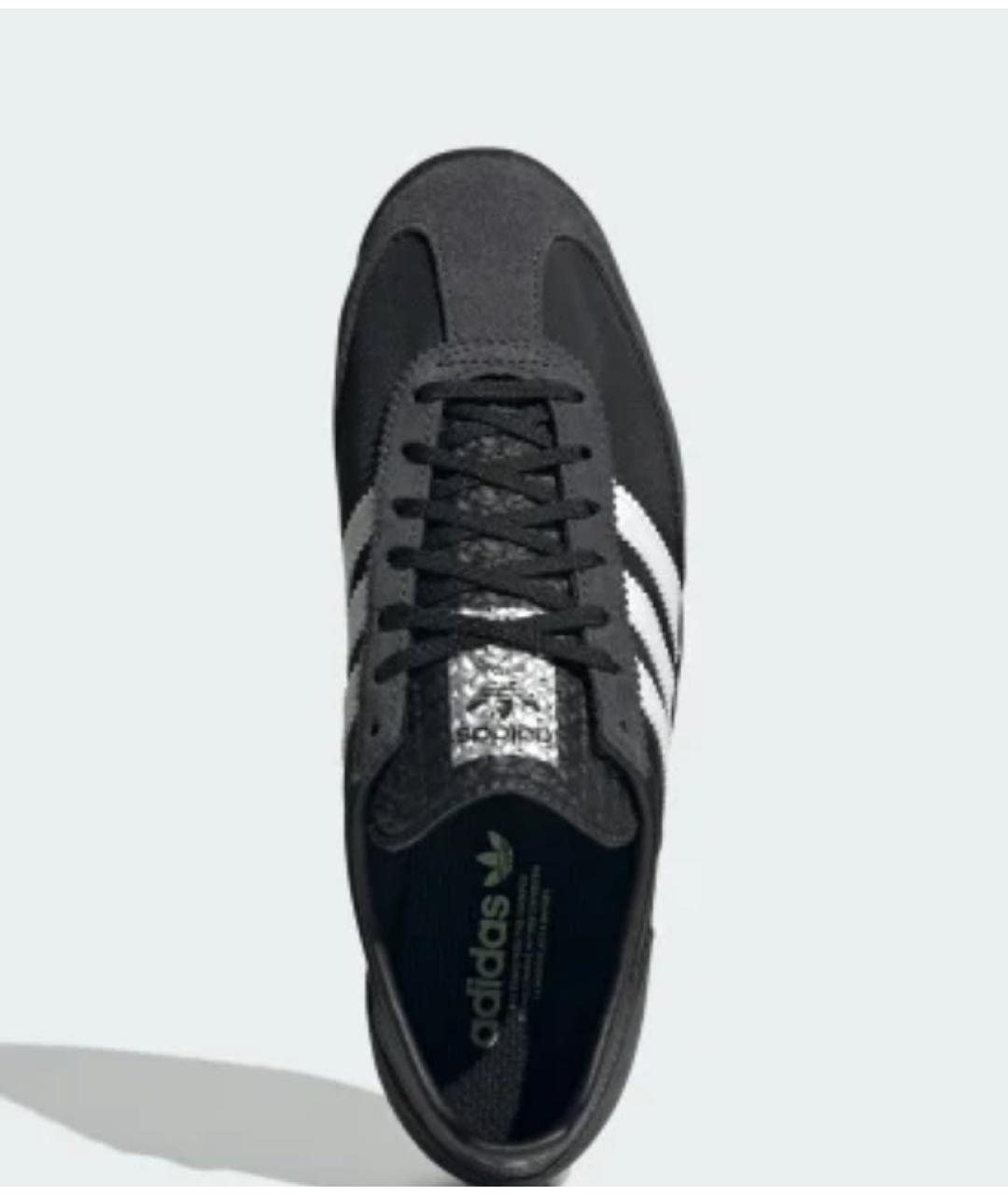 ADIDAS Серые замшевые кроссовки, фото 3