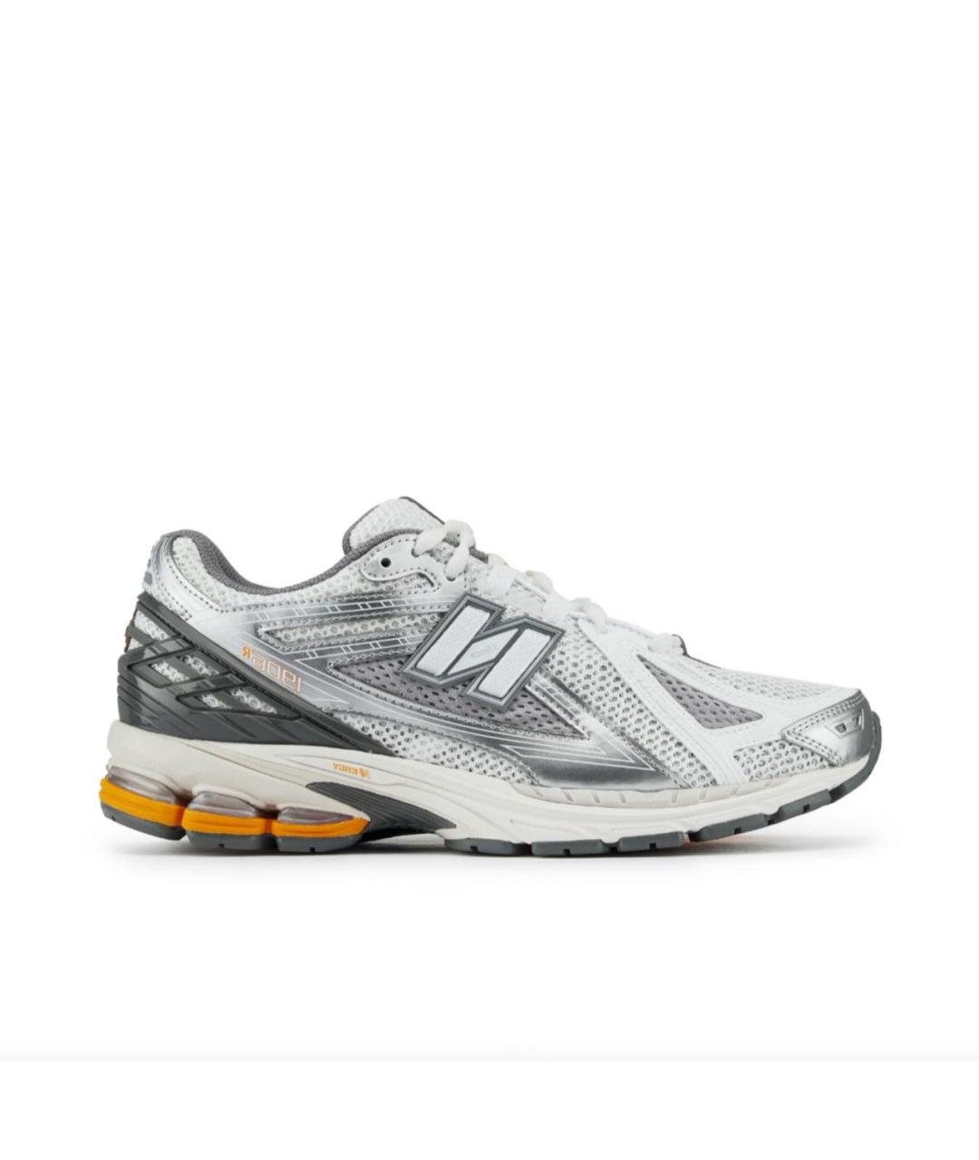 NEW BALANCE Серебряные текстильные низкие кроссовки / кеды, фото 9
