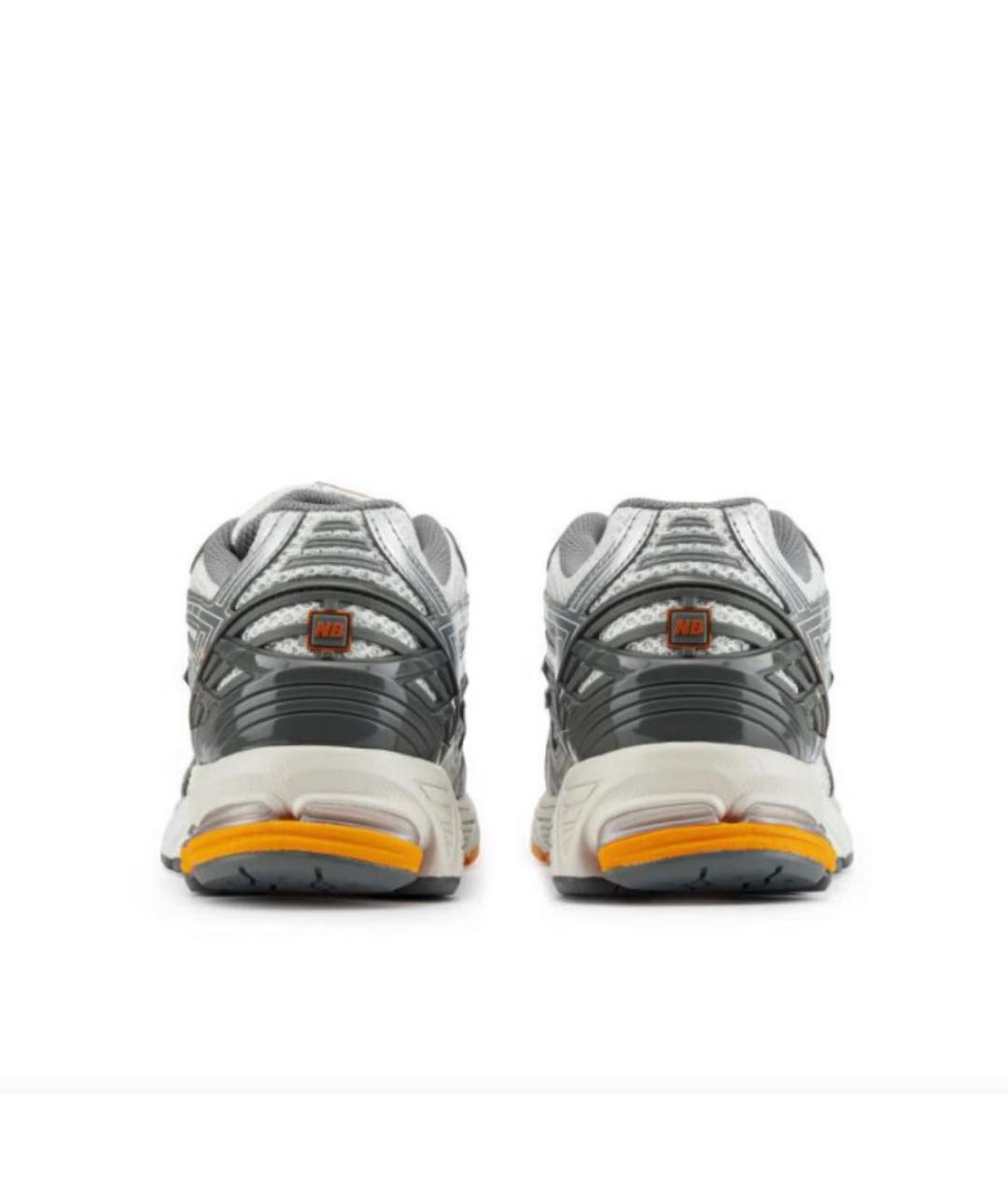NEW BALANCE Серебряные текстильные низкие кроссовки / кеды, фото 4