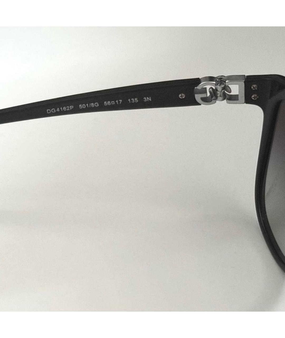 DOLCE&GABBANA Черные солнцезащитные очки, фото 4