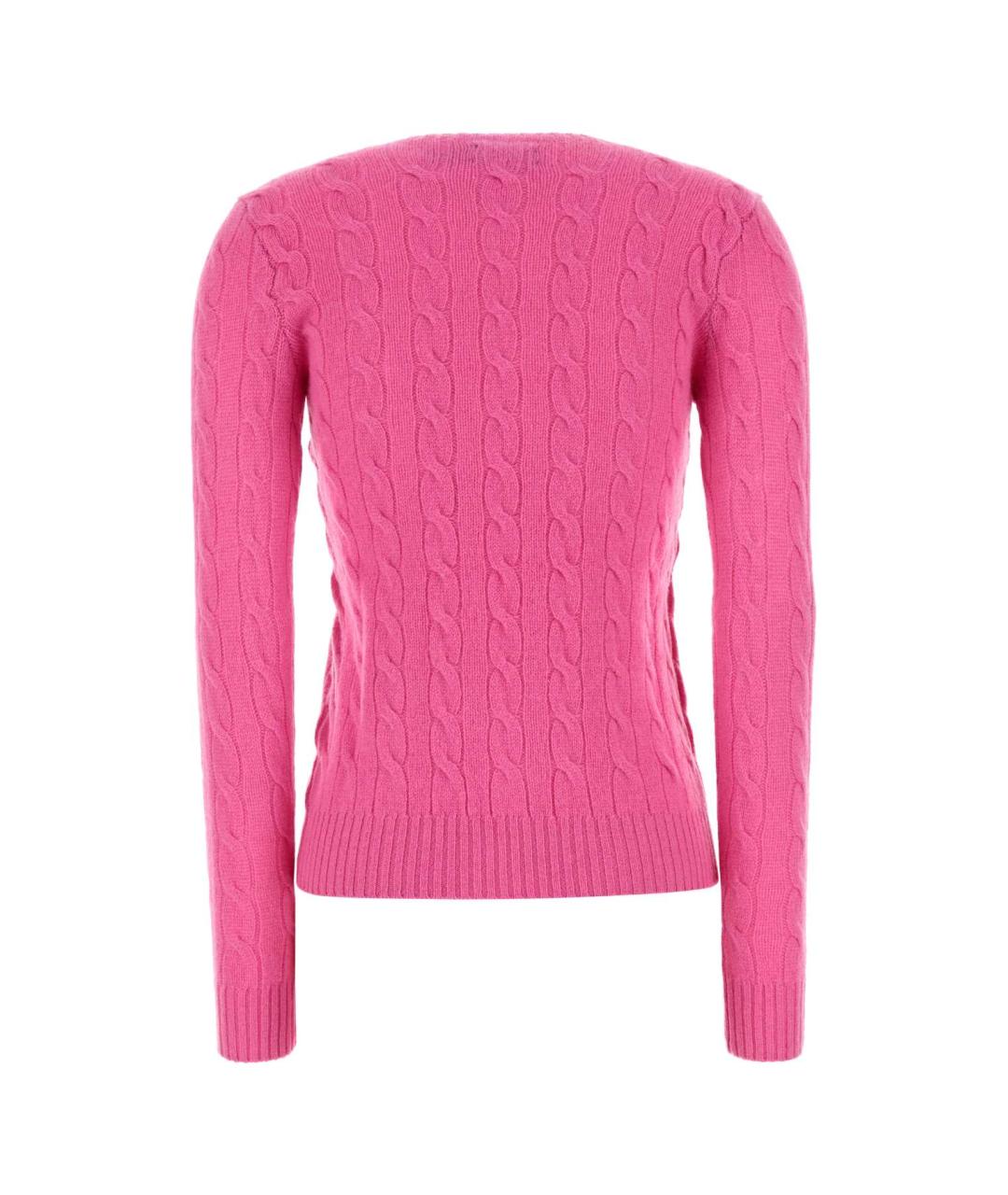 POLO RALPH LAUREN Розовый кашемировый джемпер / свитер, фото 2
