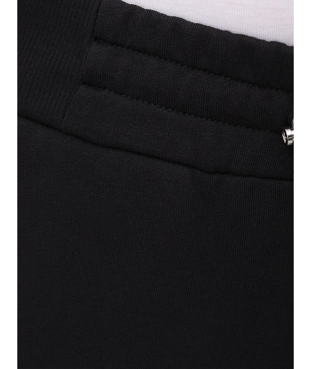 BALMAIN Черные хлопковые брюки чинос, фото 6