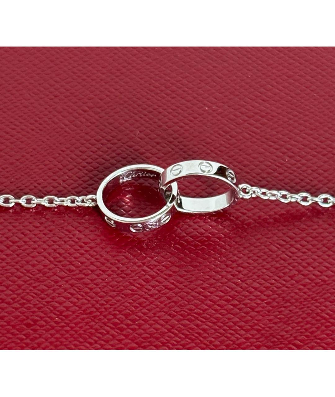 CARTIER Белое колье из белого золота, фото 6