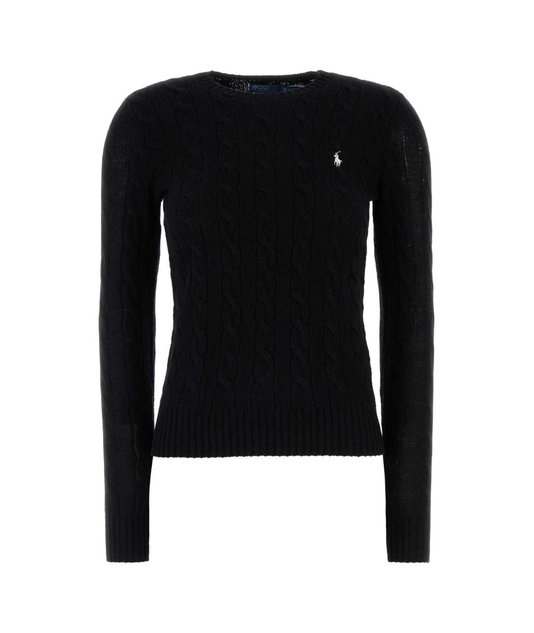 POLO RALPH LAUREN Черный кашемировый джемпер / свитер, фото 1