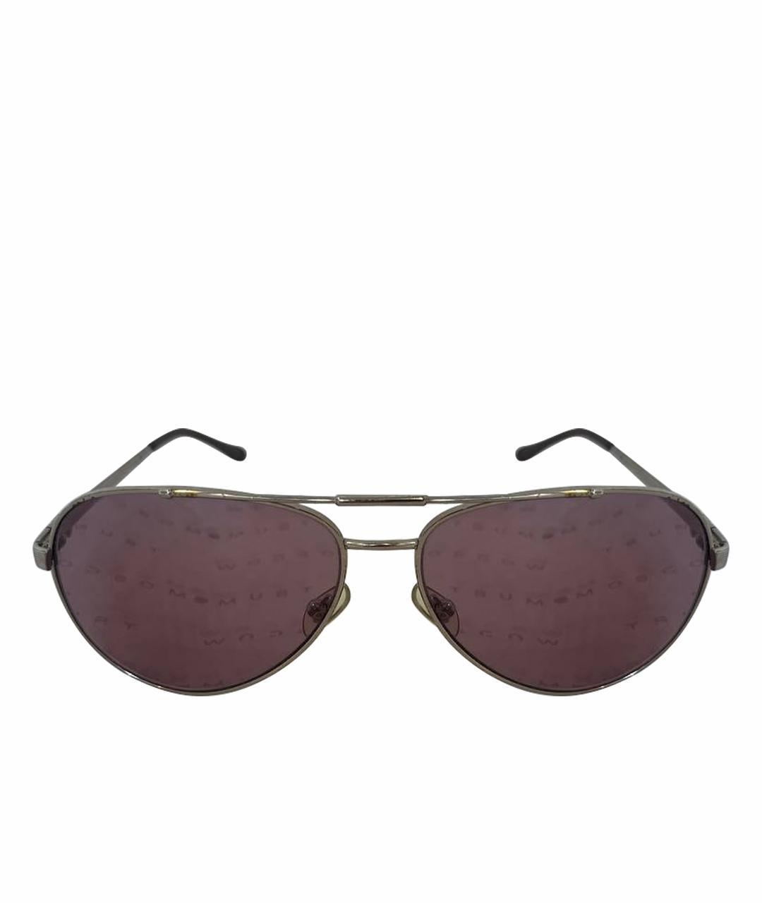 DOLCE&GABBANA Коричневые металлические солнцезащитные очки, фото 1