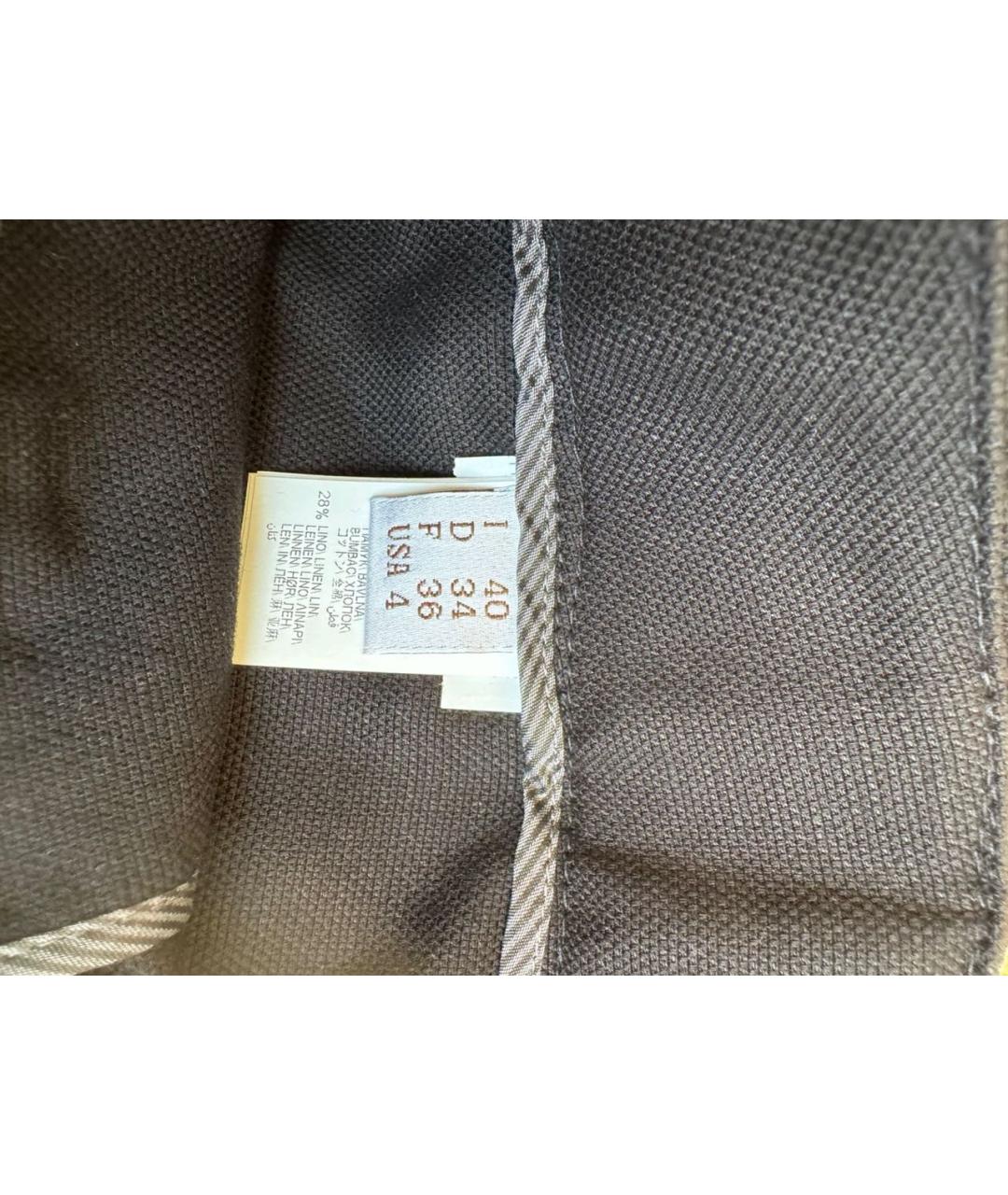 BRUNELLO CUCINELLI Черные шорты, фото 8