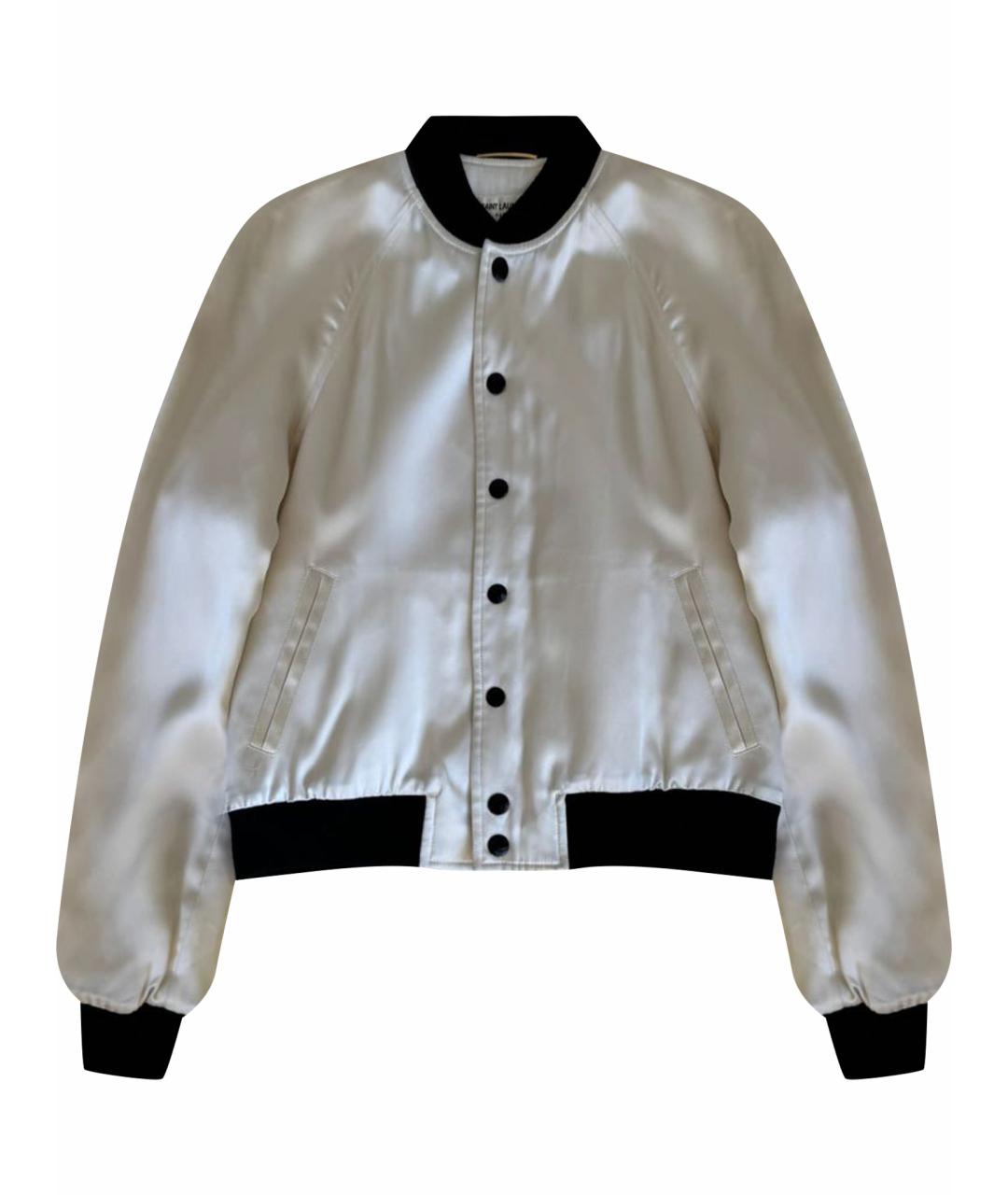 SAINT LAURENT Белая куртка, фото 1