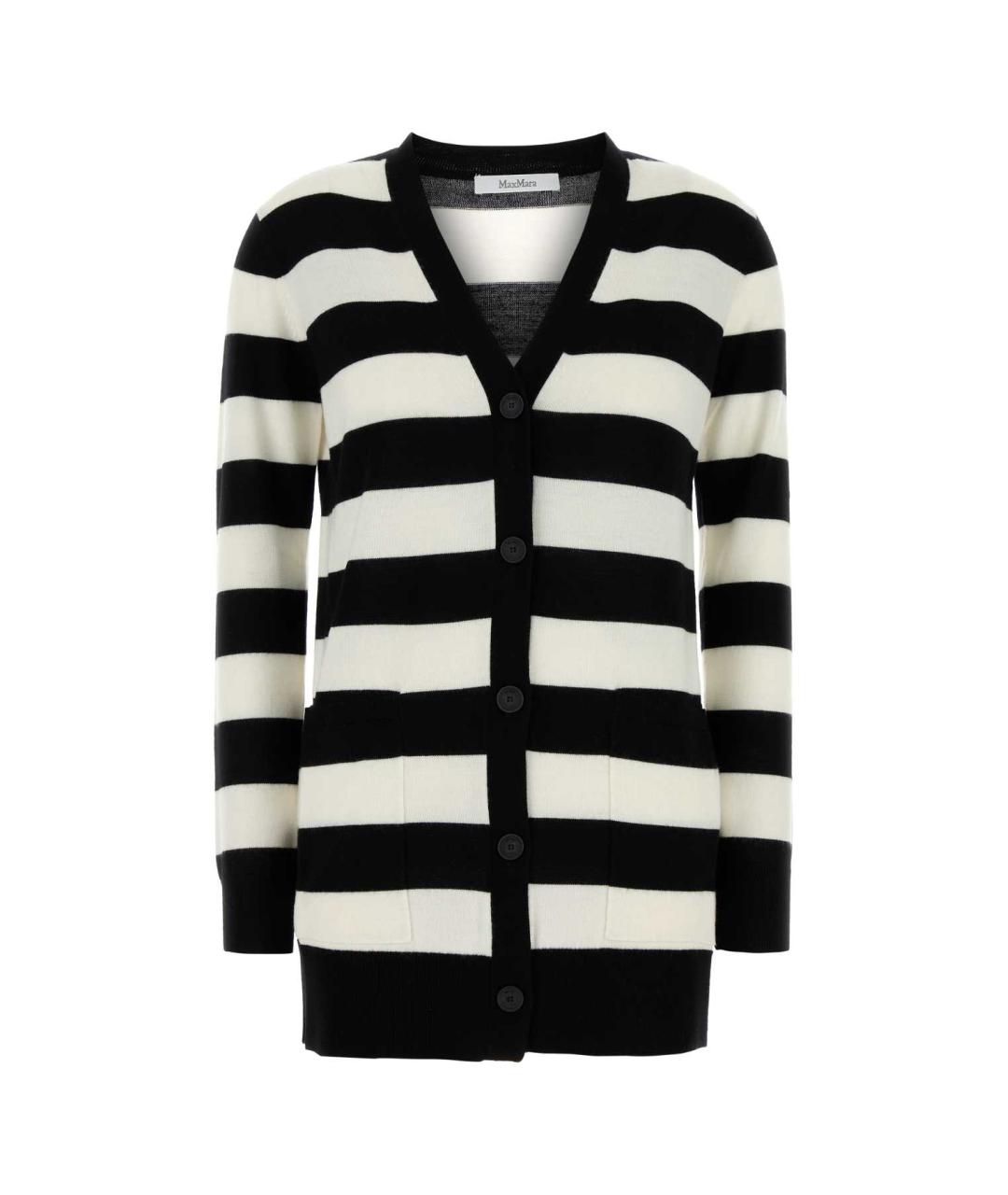 MAX MARA Мульти шерстяной кардиган, фото 1
