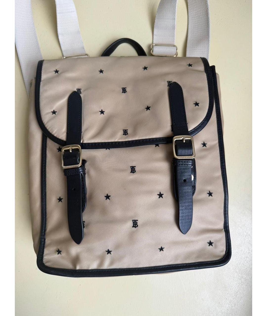 BURBERRY Бежевый рюкзак, фото 2