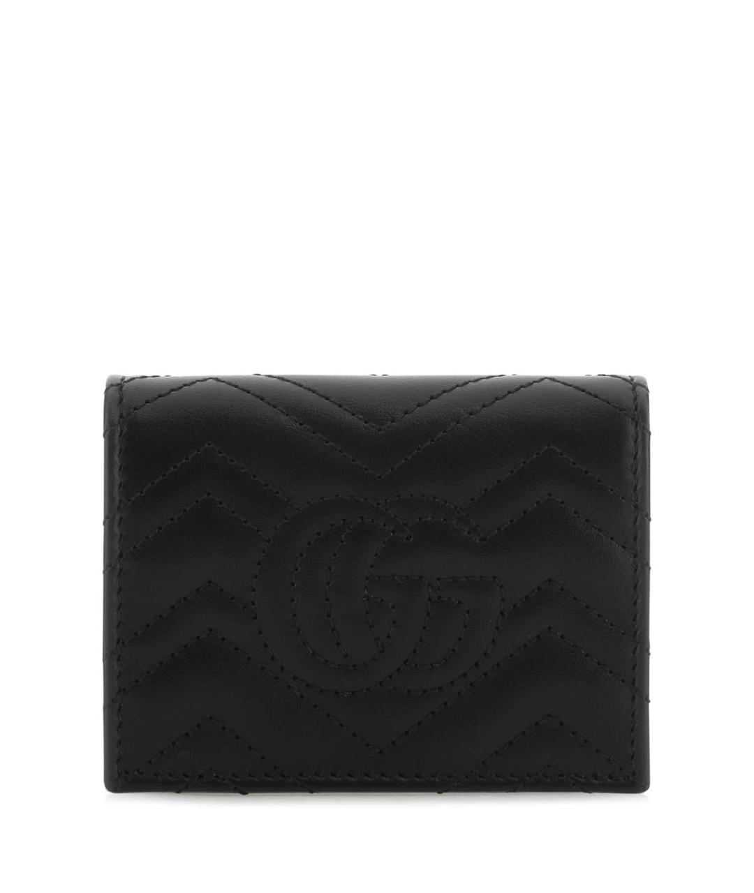 GUCCI Черный кожаный кошелек, фото 3