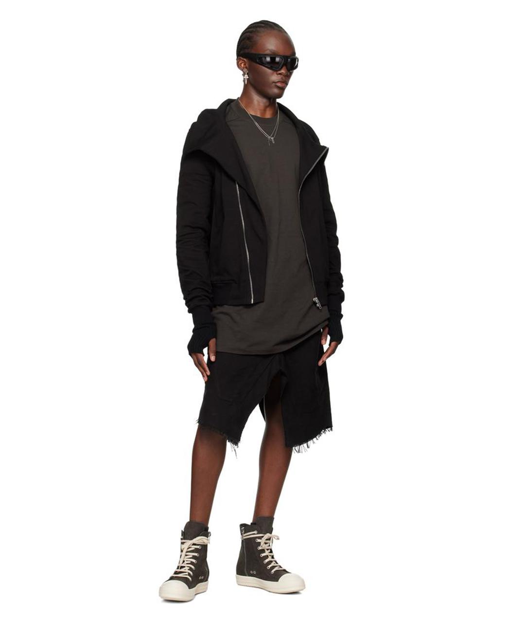 RICK OWENS Черные кеды, фото 9