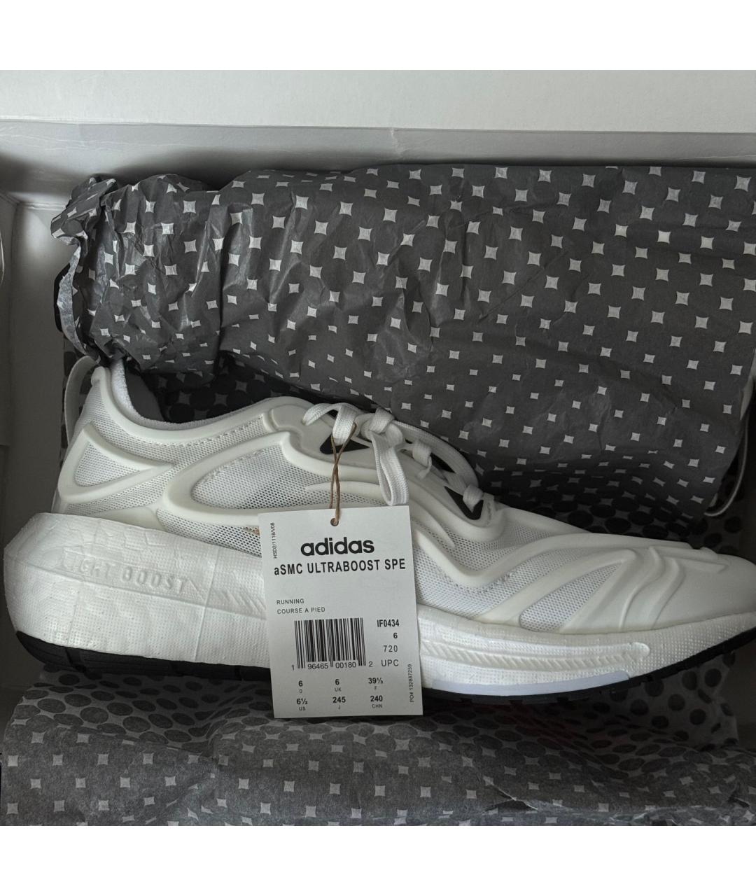 ADIDAS BY STELLA MCCARTNEY Белые синтетические кроссовки, фото 2