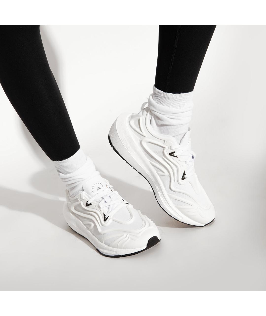 ADIDAS BY STELLA MCCARTNEY Белые синтетические кроссовки, фото 3