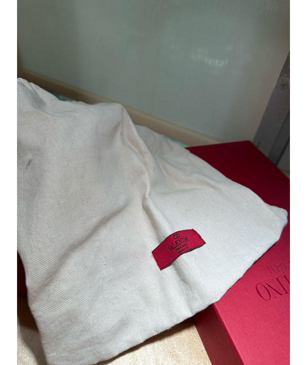 VALENTINO Белые кожаные туфли, фото 6