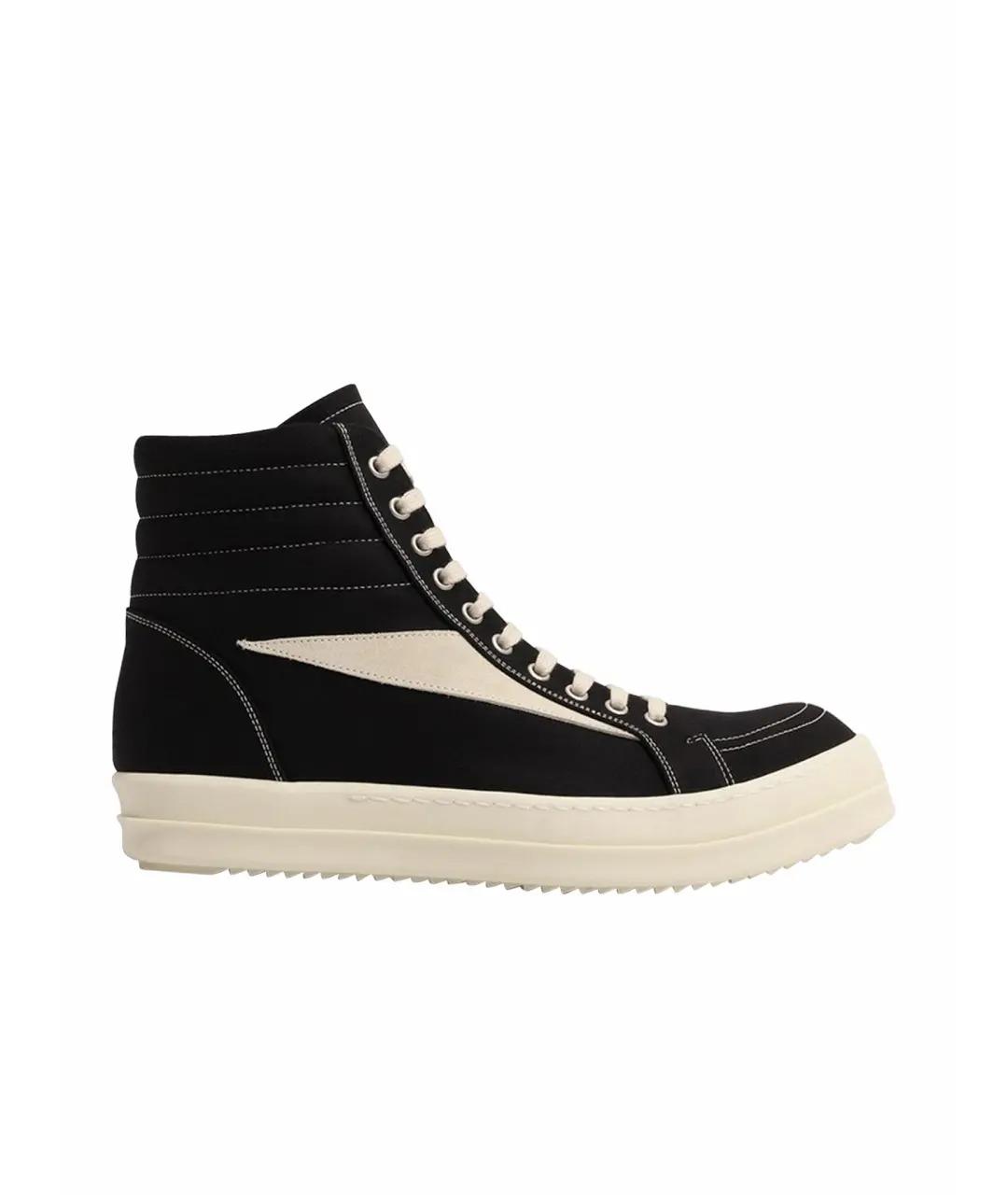 RICK OWENS Черные кеды, фото 1