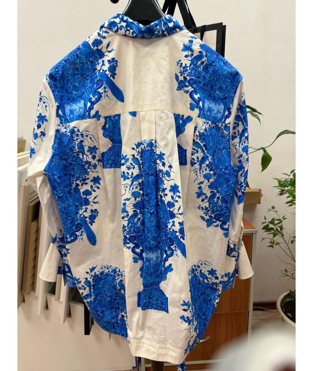 VALENTINO Мульти хлопковая рубашка, фото 8