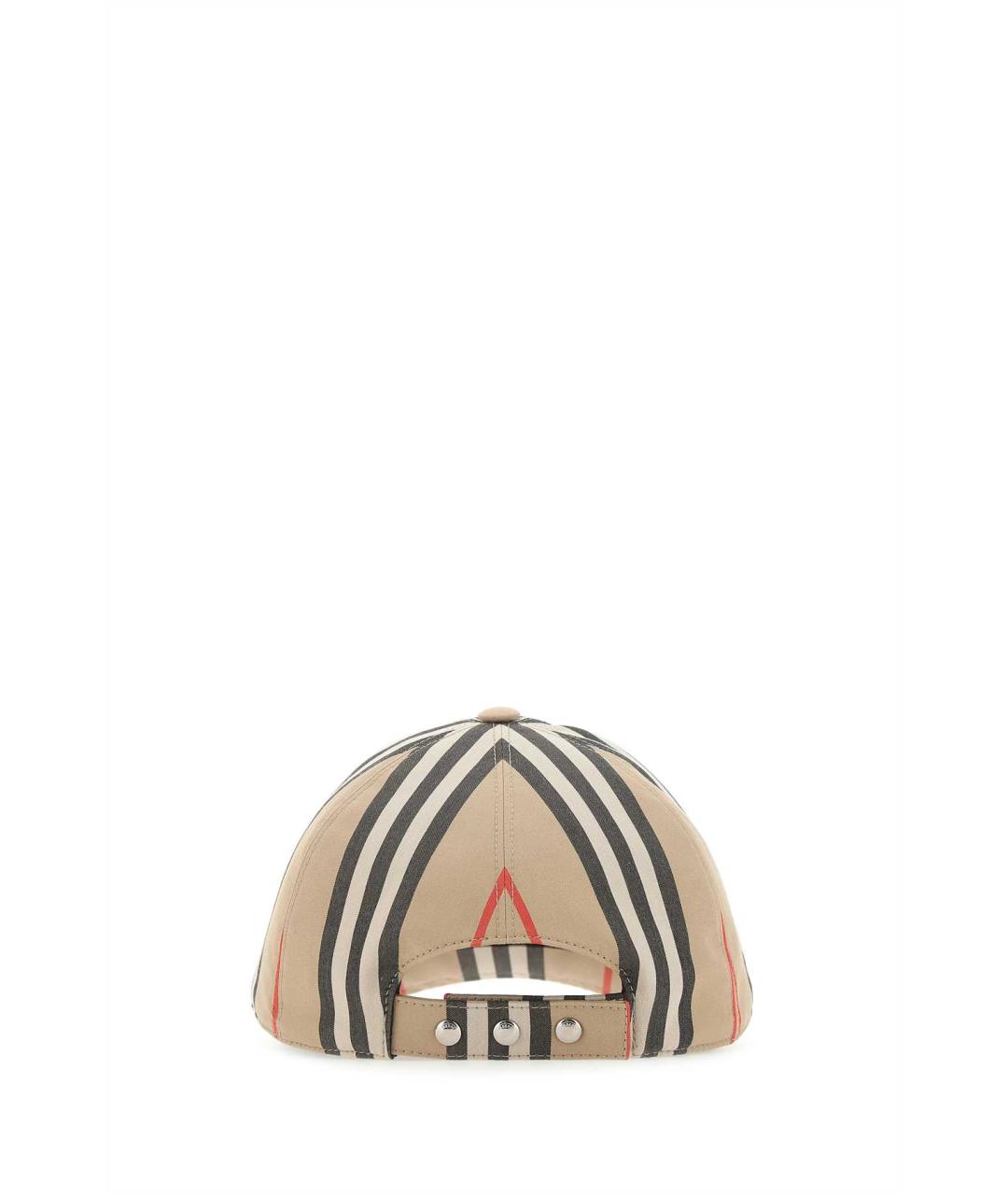 BURBERRY Бежевая хлопковая кепка, фото 3