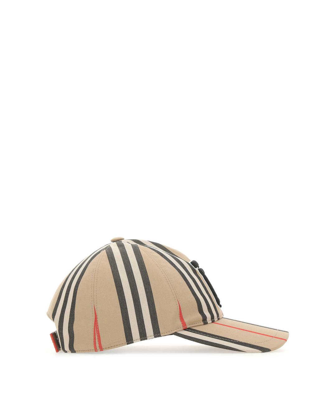 BURBERRY Бежевая хлопковая кепка, фото 2