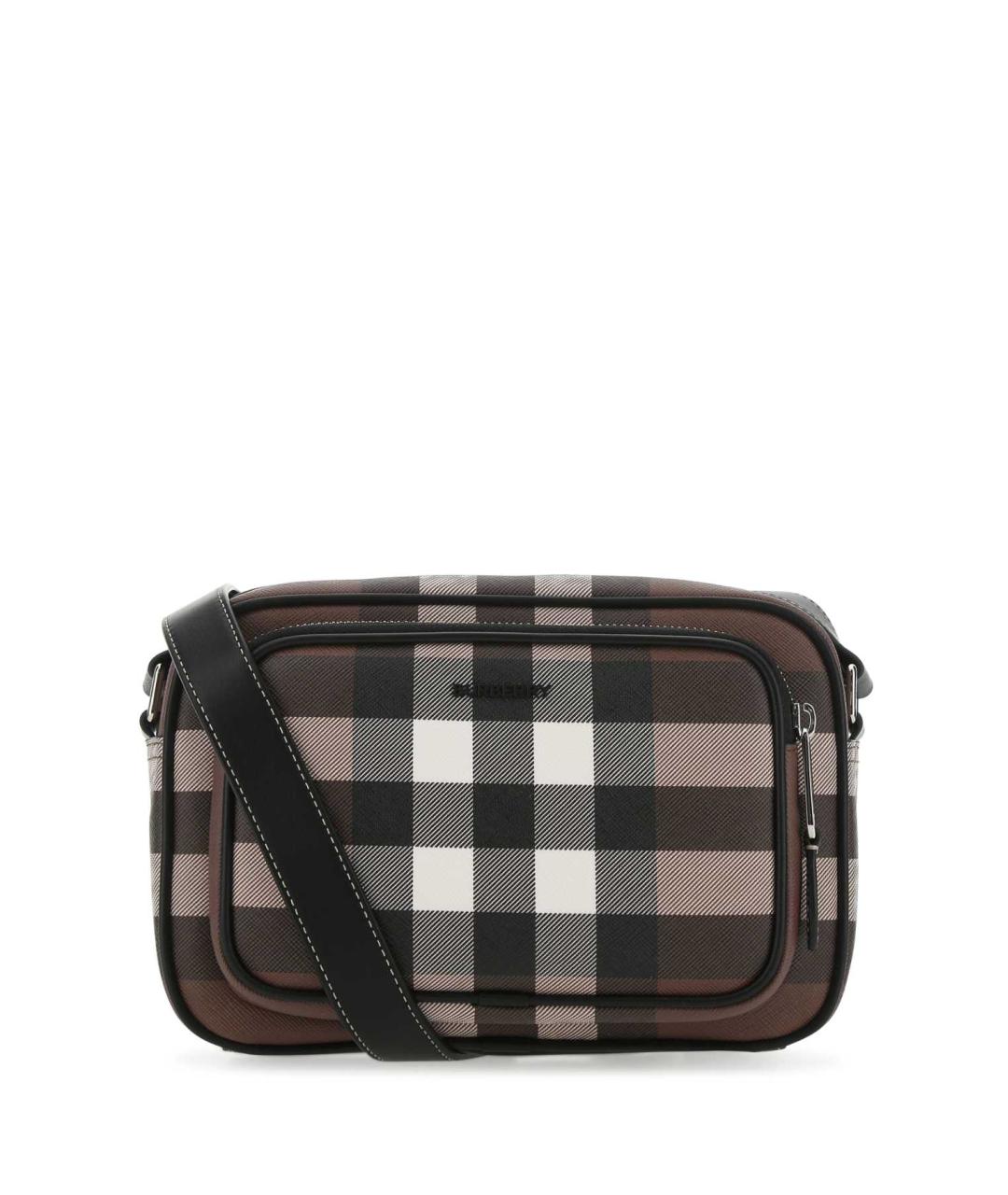 BURBERRY Коричневая сумка на плечо, фото 1