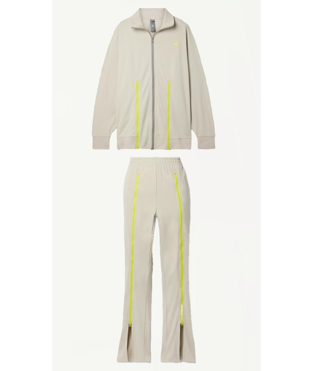 ADIDAS BY STELLA MCCARTNEY Бежевый полиамидовый спортивные костюмы, фото 9