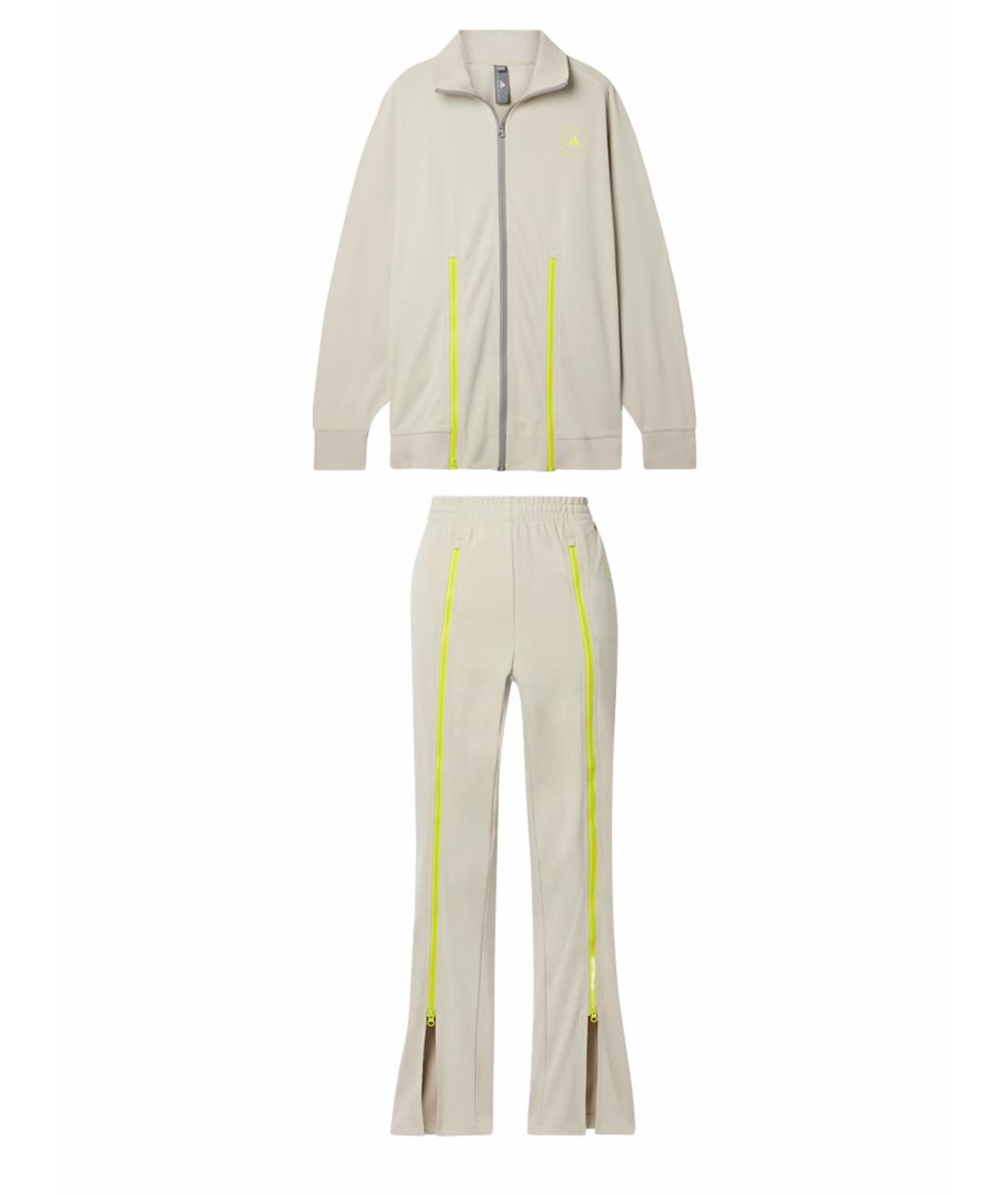 ADIDAS BY STELLA MCCARTNEY Бежевый полиамидовый спортивные костюмы, фото 1