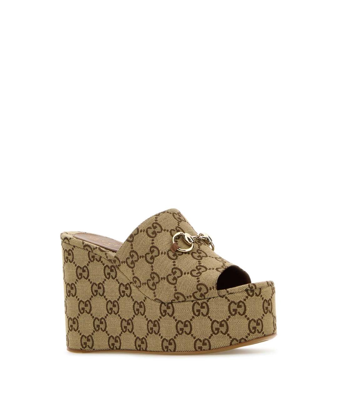 GUCCI Коричневые сандалии, фото 2