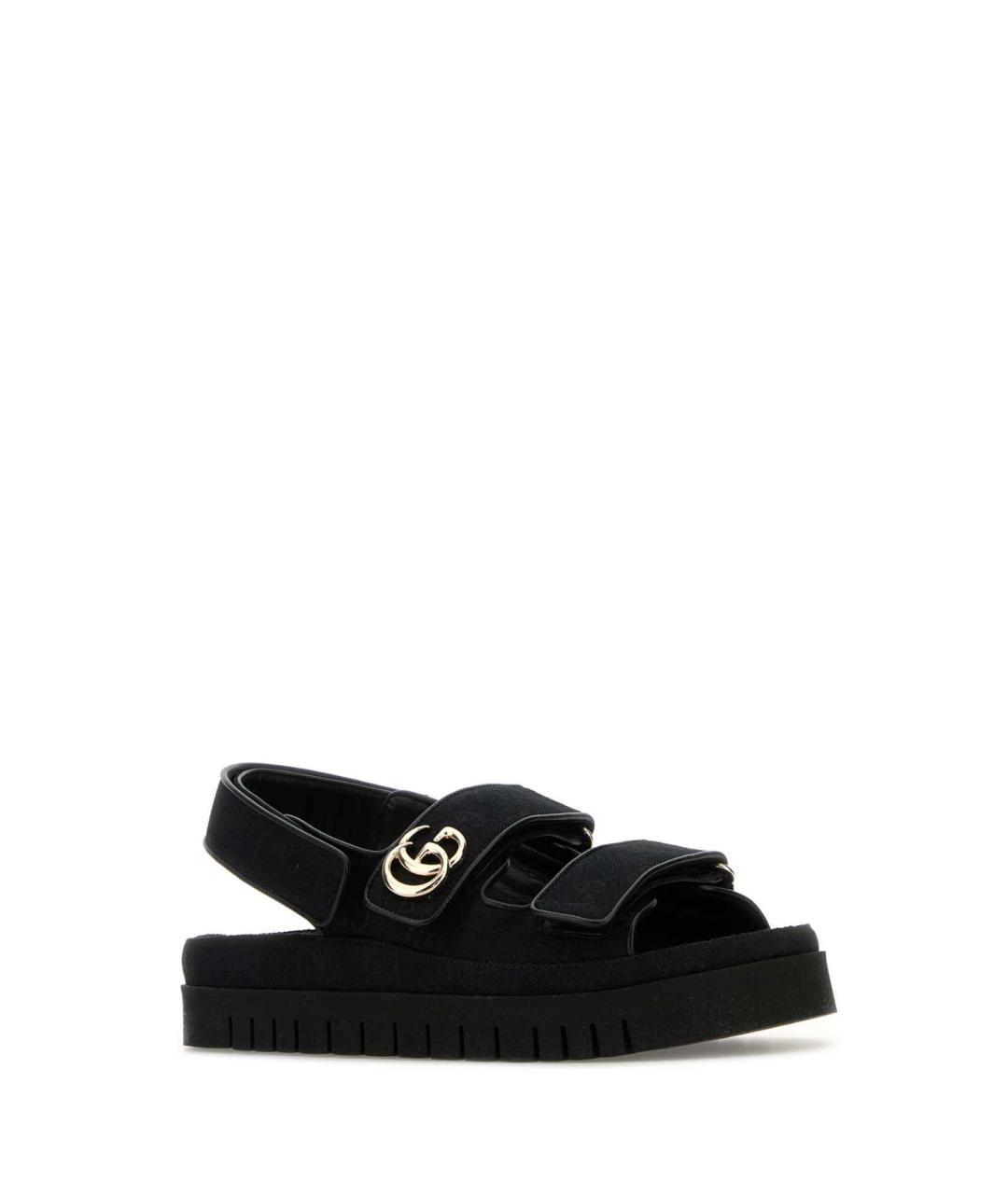 GUCCI Черные сандалии, фото 2