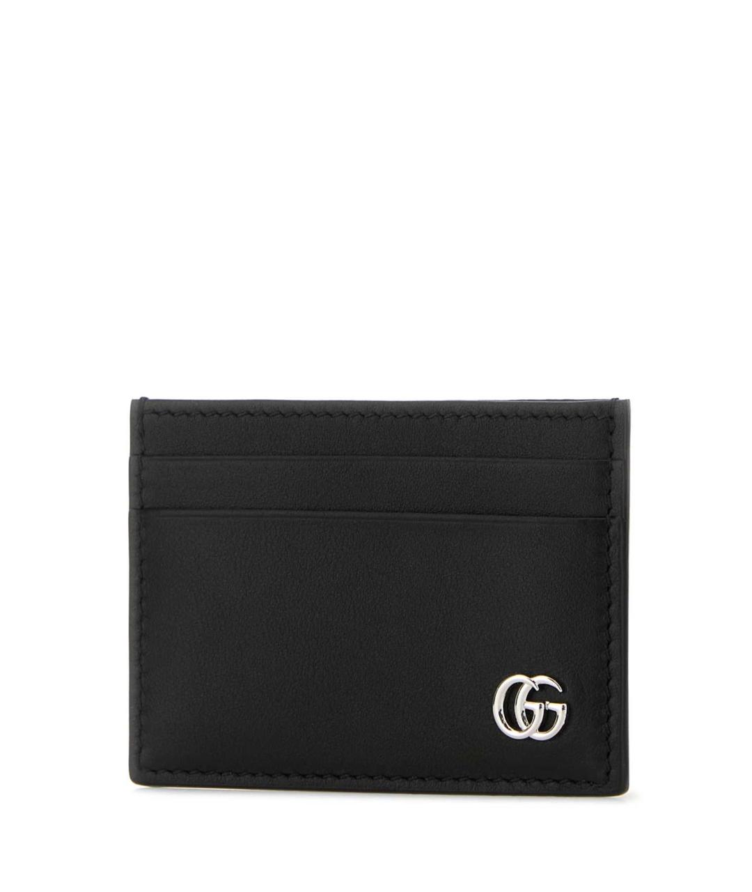 GUCCI Черный кожаный кардхолдер, фото 2