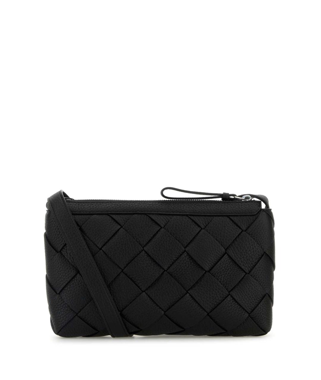 BOTTEGA VENETA Черная сумка на плечо, фото 3