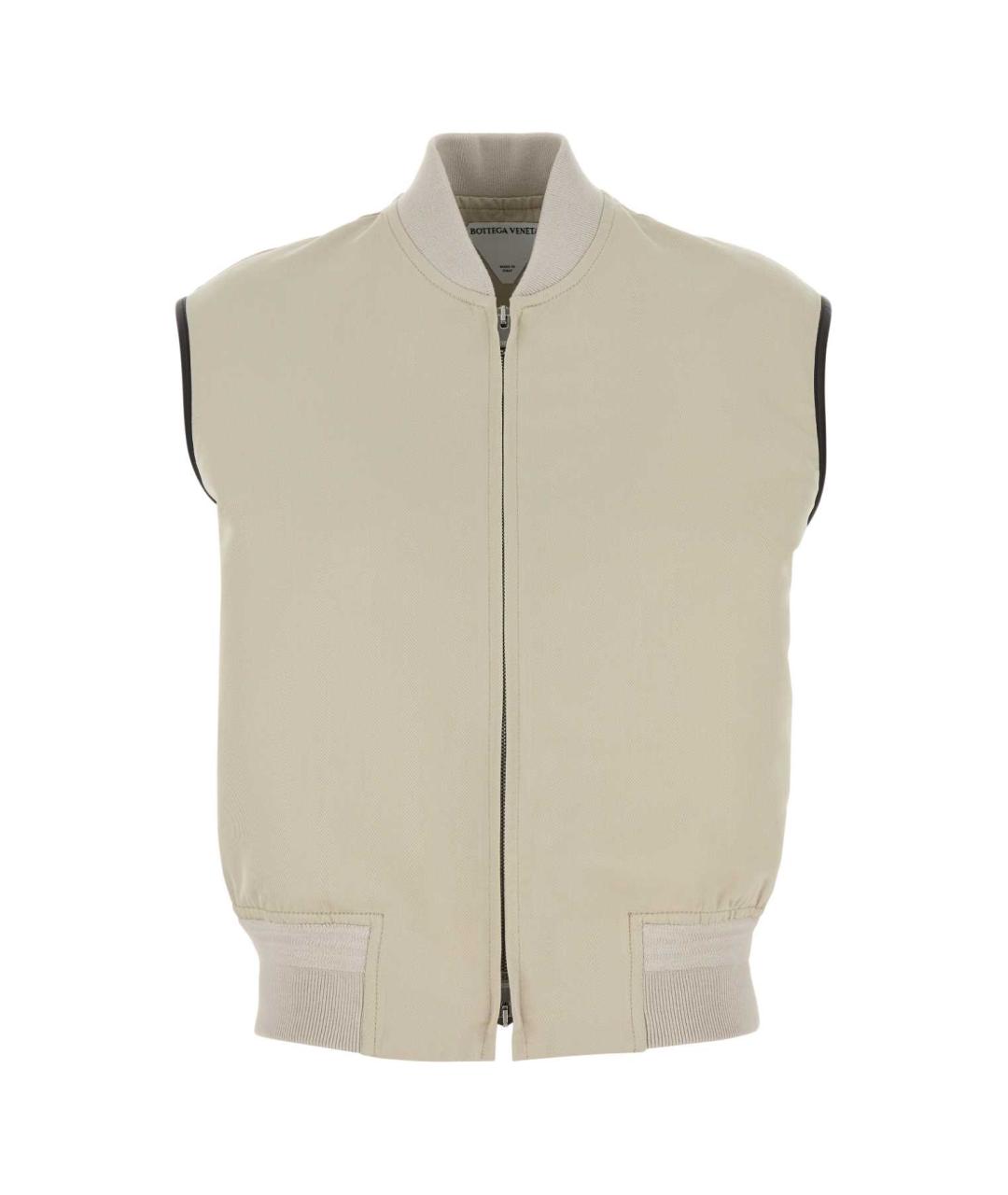 BOTTEGA VENETA Бежевый жилет, фото 1