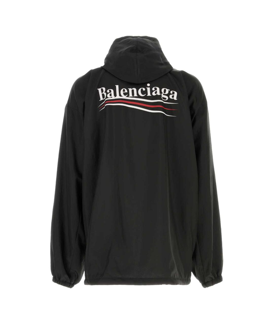 BALENCIAGA Черная полиэстеровая куртка, фото 2