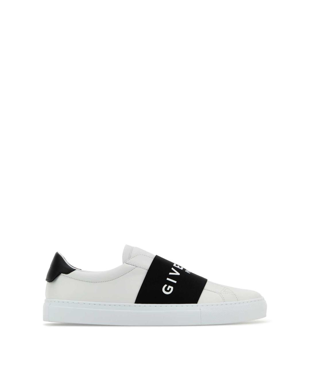 GIVENCHY Белые кожаные слипоны, фото 1