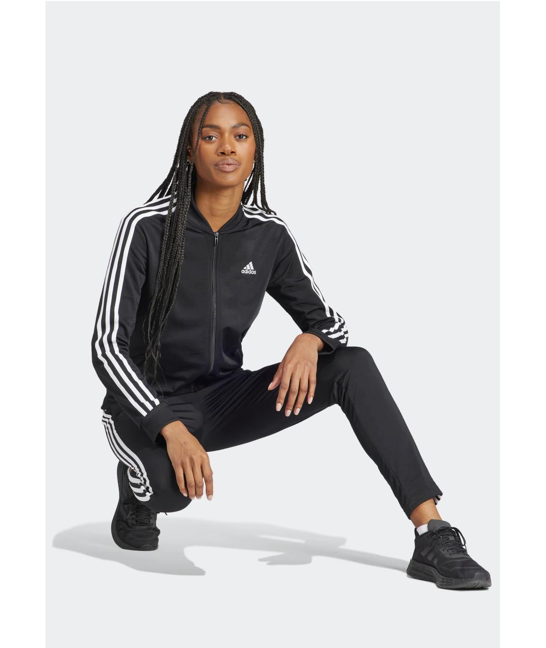 ADIDAS Черный полиэстеровый спортивные костюмы, фото 2