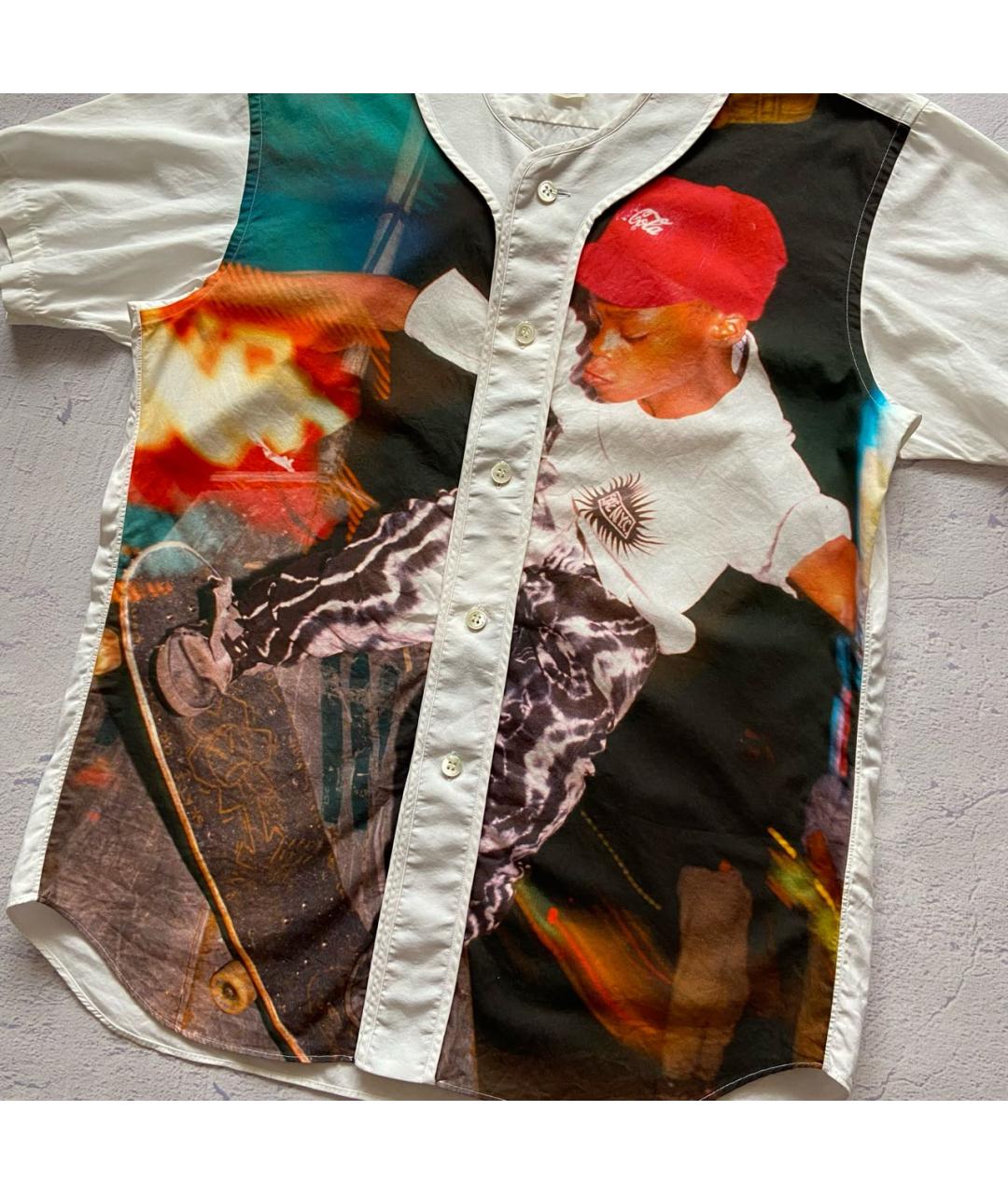 COMME DES GARÇONS Мульти хлопковая кэжуал рубашка, фото 2