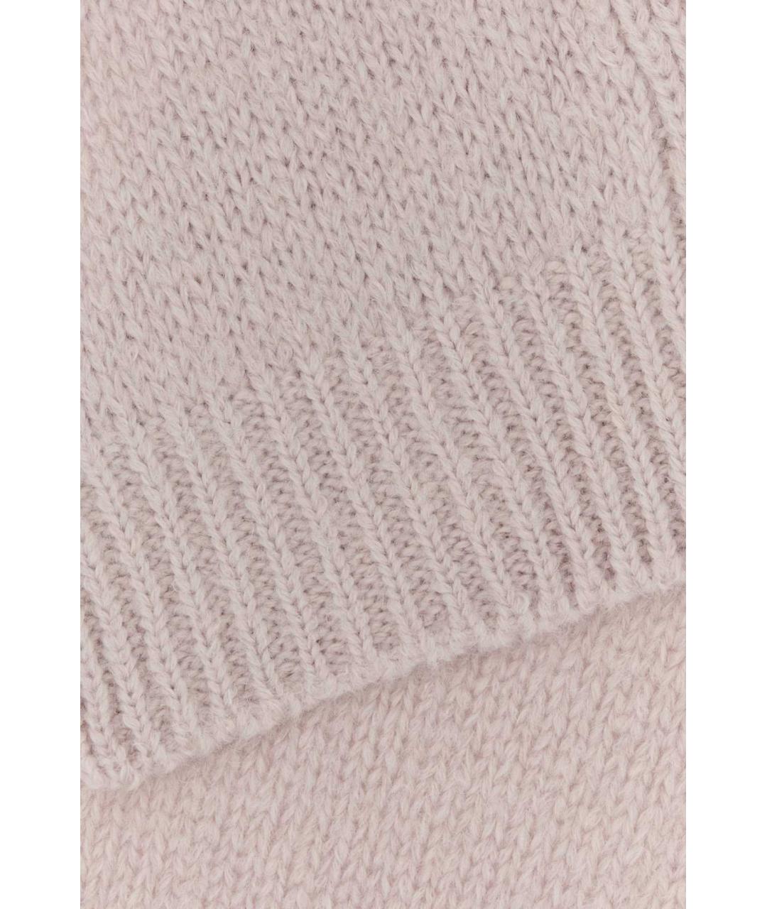JIL SANDER Розовый шарф, фото 2