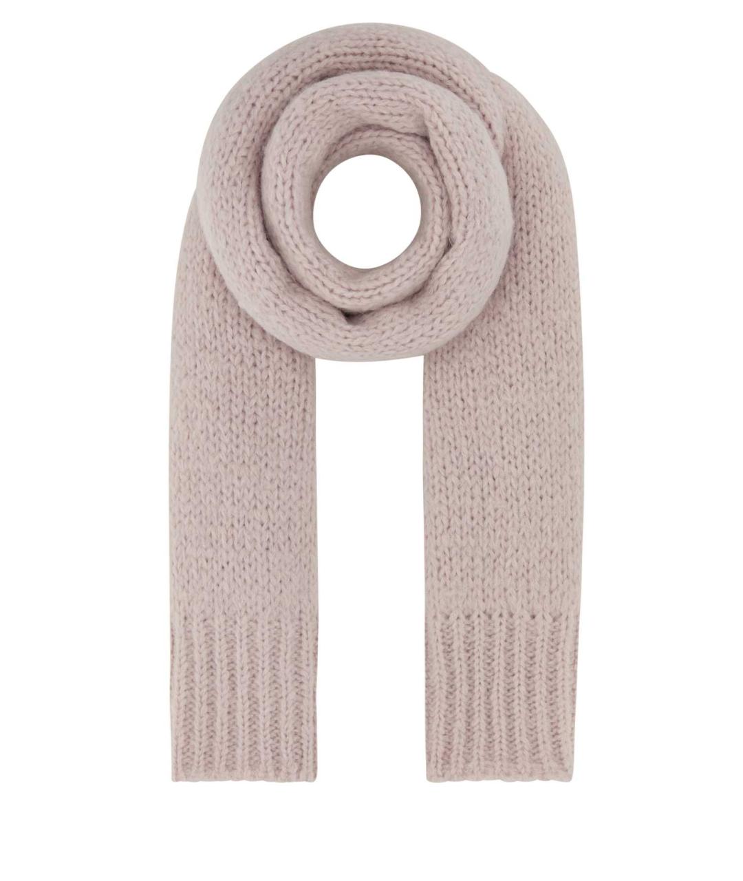 JIL SANDER Розовый шарф, фото 1